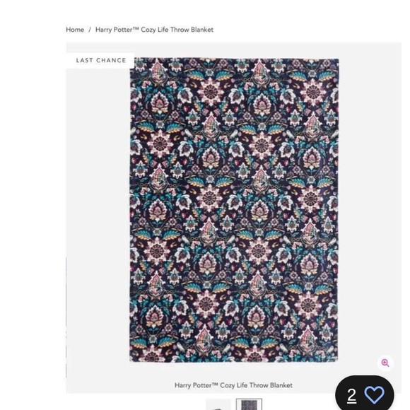 Bedding Vera Bradley Harry Potter Home To Hogwarts Blanket Poshmark